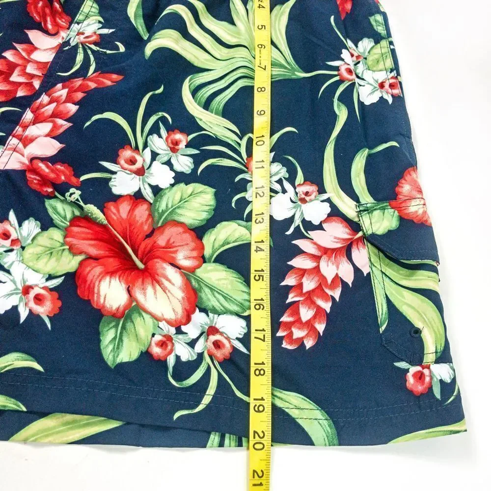 Sand N Sun Hawaiian Swim Trunks Sz 44/46